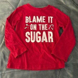 The Children's Place Red Long Sleeve Tee